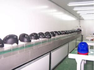 摩托車、電動車頭盔噴漆線工藝